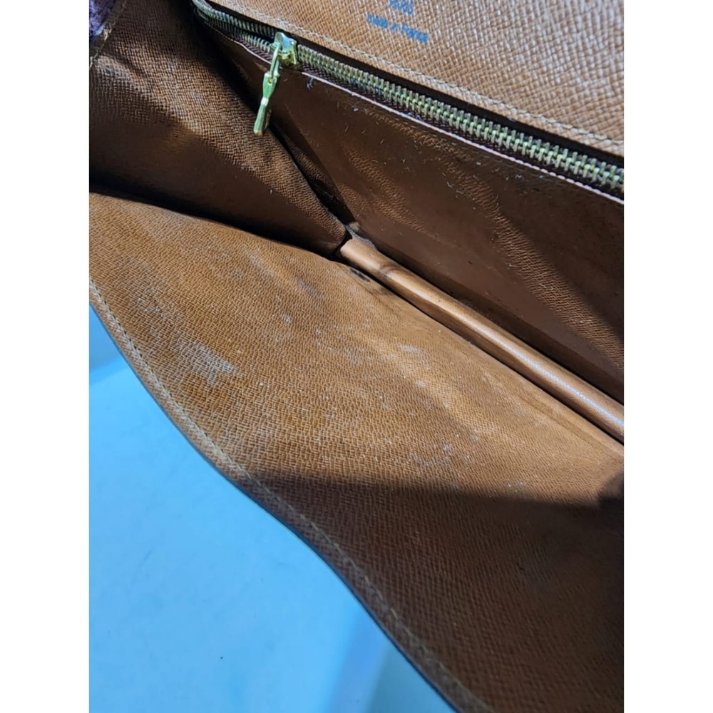 LOUIS VUITTON Monogram Monceau Satchel Bag Brown - Picture 16 of 16
